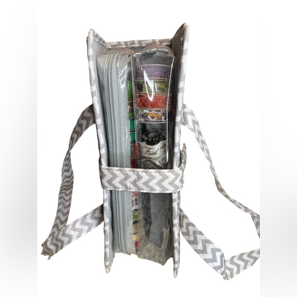 Paper Studio71 Spools of Assorted Ribbons Plus Storage Case ( MOST ARE NOT USED) - Picture 5 of 11